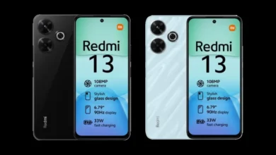 Redmi 13 4G'nin tasarım